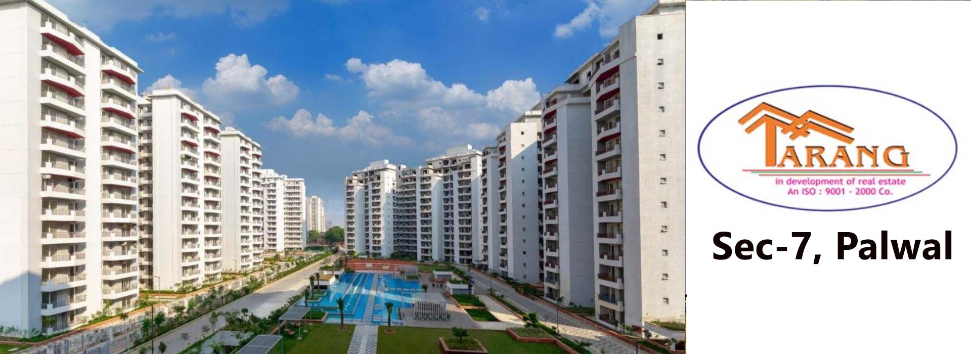 Tarang Height Flats Sec-7 Palwal Banner